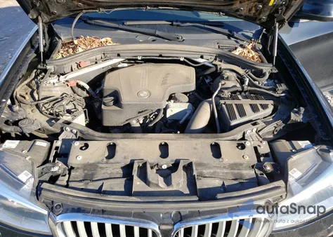 2017 BMW X3 xDrive28I z USA, uszkodzony, nr VIN 5UXWX9C3XH0T22851